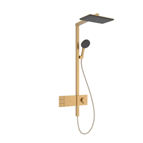 hansgrohe Raindance Alive Q Showerpipe 210/340 2jet mit ShowerSelect Comfort Brushed Bronze