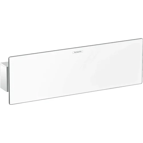 hansgrohe FixFit Wandanschluss Porter 300 mit Brausehalter und Duschablage Weiß/Chrom