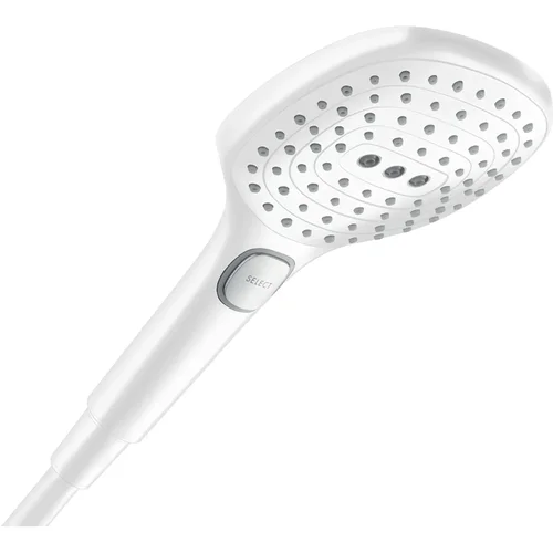 hansgrohe Raindance Select E Handbrause 120 3jet PowderRain EcoSmart Mattweiß