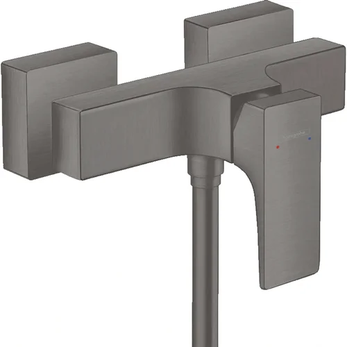 hansgrohe Metropol Einhebel-Brausemischer Aufputz mit Hebelgriff Brushed Black Chrome