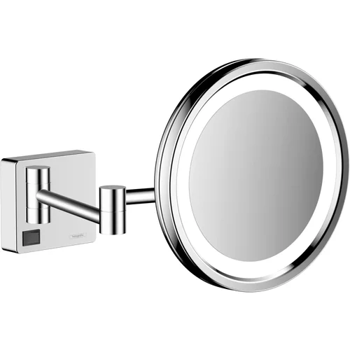 hansgrohe AddStoris Rasierspiegel mit LED Leuchte Chrom
