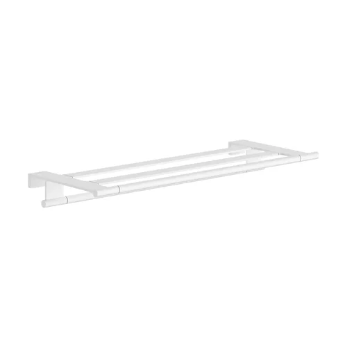 hansgrohe AddStoris S Handtuchablage mit Handtuchhalter Mattweiß