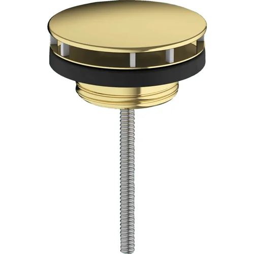 hansgrohe Ablaufgarnitur nicht verschließbar für Waschbecken Polished Gold Optic