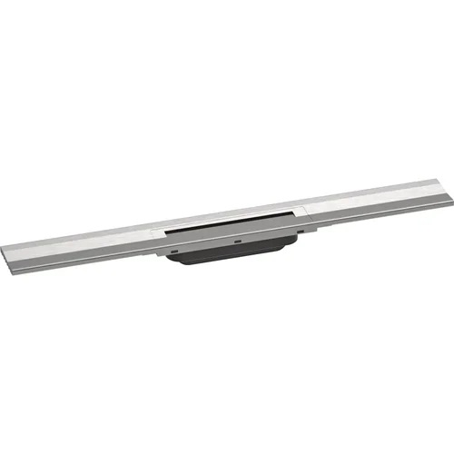 hansgrohe RainDrain Flex Fertigset Duschrinne 700 kürzbar zur Wandmontage Edelstahl gebürstet