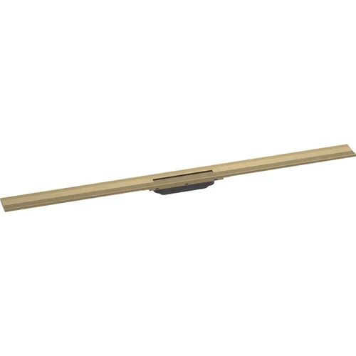 hansgrohe RainDrain Flex Fertigset Duschrinne 1200 kürzbar zur Wandmontage Brushed Bronze