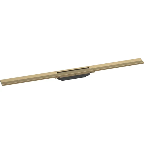 hansgrohe RainDrain Flex Fertigset Duschrinne 900 kürzbar Brushed Bronze