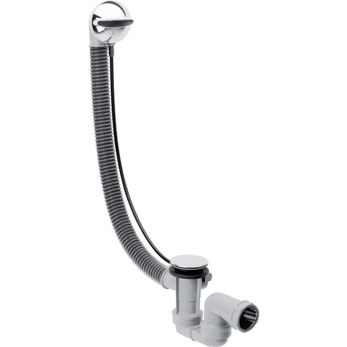 hansgrohe Flexaplus Komplettset Ablauf- und Überlaufgarnitur für Normalwannen Chrom