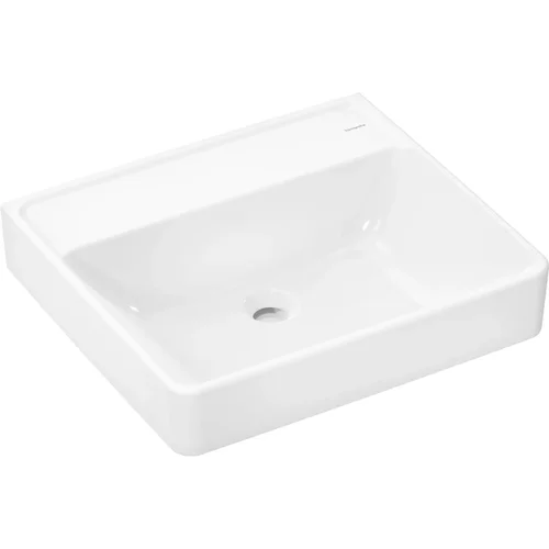 hansgrohe Xanuia Q Waschtisch 550/480 ohne Hahnloch und Überlauf Weiß