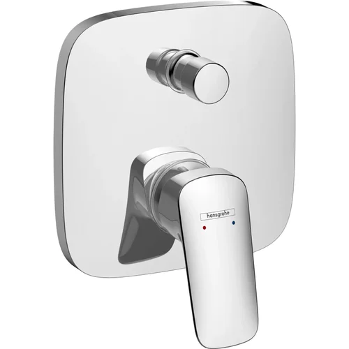 hansgrohe Logis Einhebel-Wannenmischer Unterputz mit integrierter Sicherungskombination nach EN1717 für iBox universal Chrom