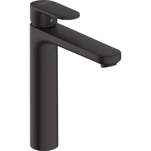 hansgrohe Vernis Blend Einhebel-Waschtischmischer 190 mit Zugstangen-Ablaufgarnitur Mattschwarz