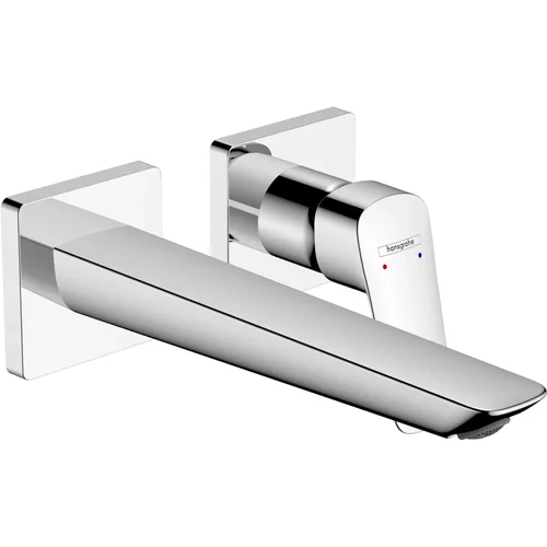 hansgrohe Logis Q Einhebel-Waschtischmischer Unterputz Fine für Wandmontage mit Auslauf 20,6 cm Chrom