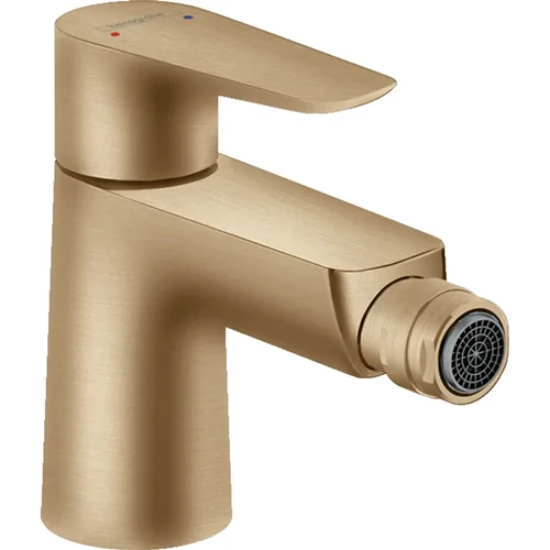 hansgrohe Talis E Einhebel-Bidetmischer mit Zugstangen-Ablaufgarnitur Brushed Bronze