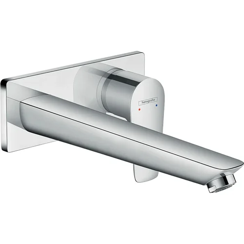 hansgrohe Talis E Einhebel-Waschtischmischer Unterputz für Wandmontage mit Auslauf 22,5 cm Chrom