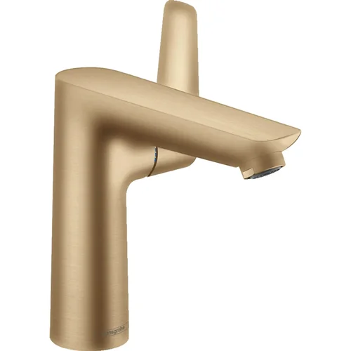 hansgrohe Talis E Einhebel-Waschtischmischer 150 mit Zugstangen-Ablaufgarnitur Brushed Bronze