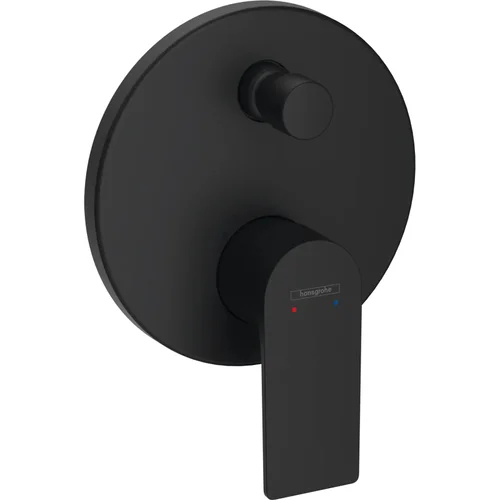 hansgrohe Rebris E Einhebel-Wannenmischer Unterputz für iBox universal Mattschwarz