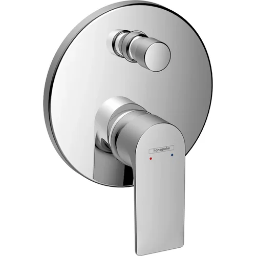 hansgrohe Rebris E Einhebel-Wannenmischer Unterputz mit integrierter Sicherungskombination nach EN1717 für iBox universal Chrom