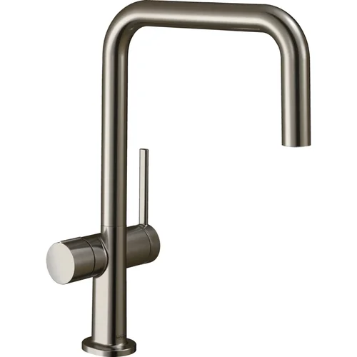 hansgrohe Talis M54 Einhebel-Küchenmischer U 220, Geräteabsperrventil, 1jet Edelstahl Finish