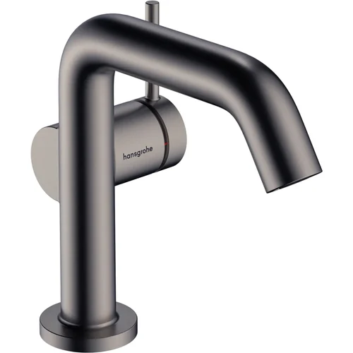 hansgrohe Tecturis S Einhebel-Waschtischmischer 110 Fine CoolStart EcoSmart+ mit Zugstangen-Ablaufgarnitur Brushed Black Chrome