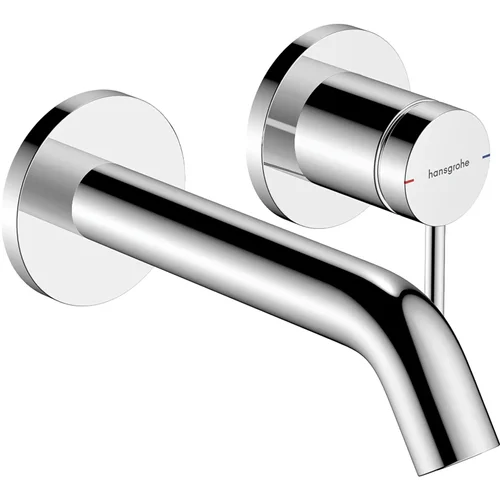 hansgrohe Tecturis S Einhebel-Waschtischmischer Unterputz für Wandmontage EcoSmart+ mit Auslauf 16,5 cm Chrom