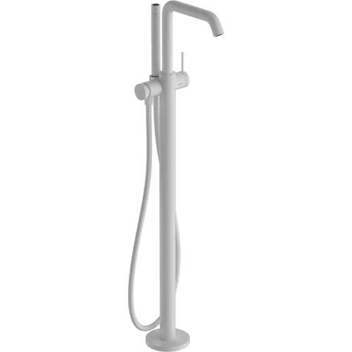 hansgrohe Tecturis S Einhebel-Wannenmischer bodenstehend Mattweiß