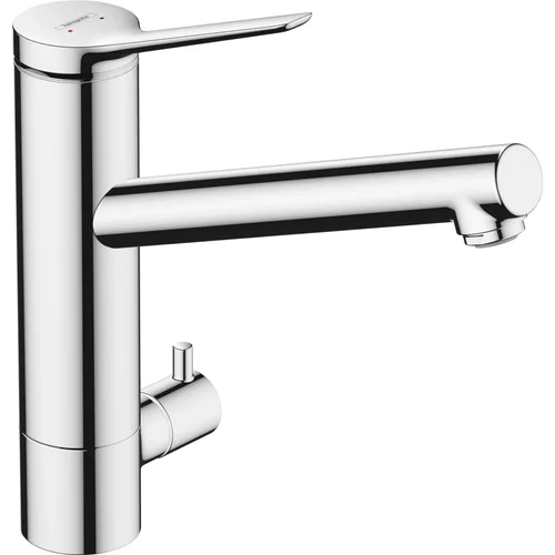 hansgrohe Zesis M33 Einhebel-Küchenmischer 200, Geräteabsperrventil, CoolStart, 1jet Chrom
