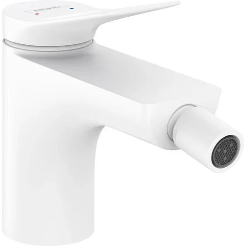 hansgrohe Vivenis Einhebel-Bidetmischer mit Zugstangen-Ablaufgarnitur Mattweiß