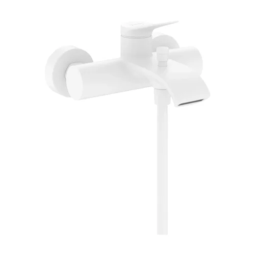 hansgrohe Vivenis Einhebel-Wannenmischer Original Aufputz Mattweiß