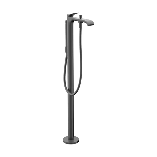 hansgrohe Vivenis Einhebel-Wannenmischer bodenstehend Brushed Black Chrome