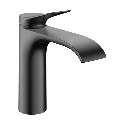 hansgrohe Vivenis Einhebel-Waschtischmischer 110 ohne Ablaufgarnitur Brushed Black Chrome