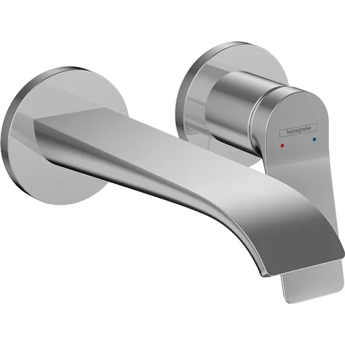 hansgrohe Vivenis Einhebel-Waschtischmischer Unterputz für Wandmontage mit Auslauf 19,2 cm Chrom