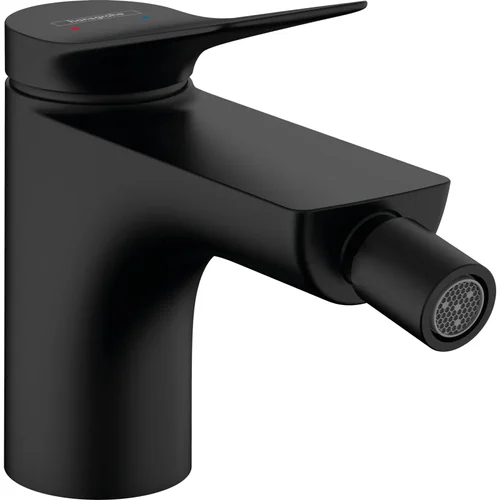 hansgrohe Vivenis Einhebel-Bidetmischer mit Zugstangen-Ablaufgarnitur Mattschwarz