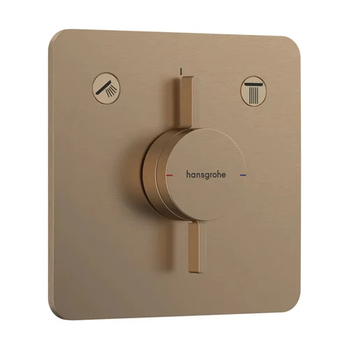 hansgrohe DuoTurn Q Mischer Unterputz für 2 Verbraucher Brushed Bronze