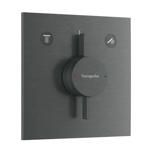 hansgrohe DuoTurn E Mischer Unterputz für 2 Verbraucher Brushed Black Chrome