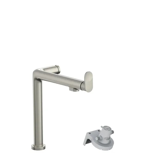 hansgrohe Aqittura M91 FilterSystem 240, 1jet Edelstahl Finish