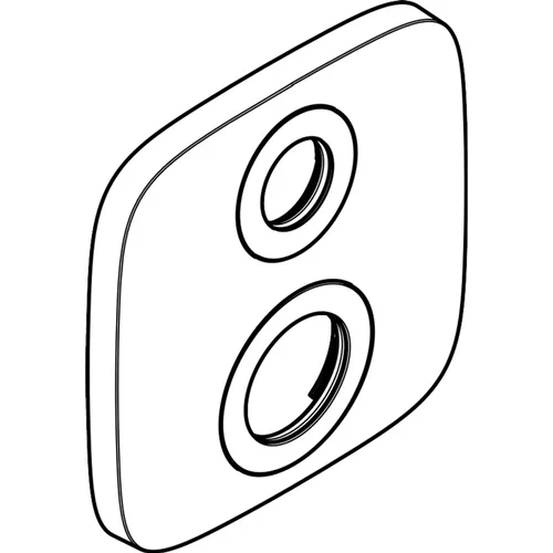 hansgrohe Rosette 155 / 155 mm Chrom