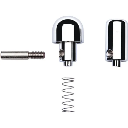 hansgrohe Thermostatgriff Knopf Brushed Nickel