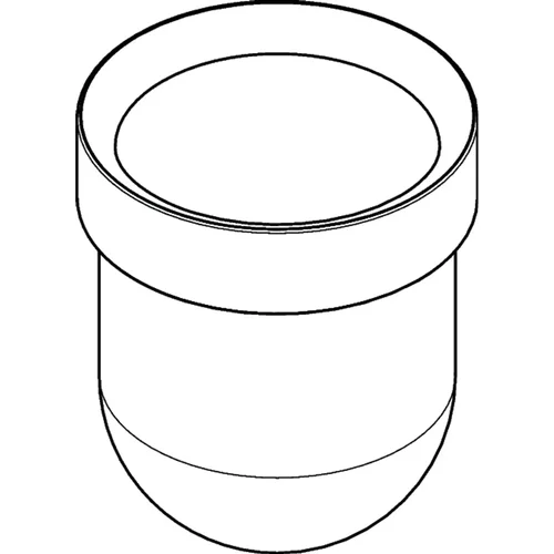 hansgrohe C WC-Bürstenhalter mit Keramikeinsatz