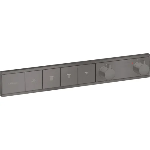 hansgrohe RainSelect Thermostat Unterputz für 4 Verbraucher Brushed Black Chrome