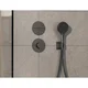 hansgrohe ShowerSelect Comfort S Thermostat Unterputz für 1 Verbraucher und einen zusätzlichen Abgang Brushed Black Chrome, Detailansicht