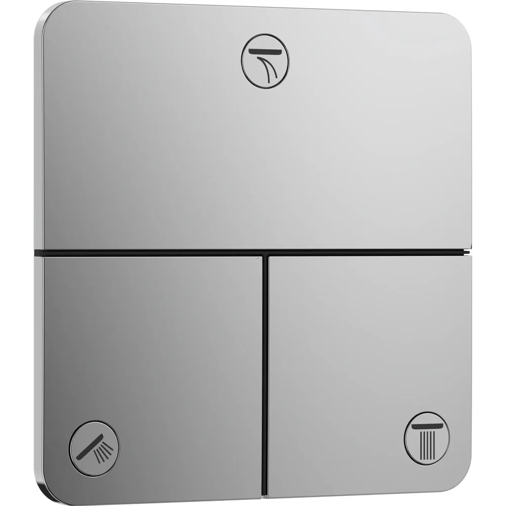 hansgrohe ShowerSelect Comfort Q Ventil Unterputz für 3 Verbraucher Chrom