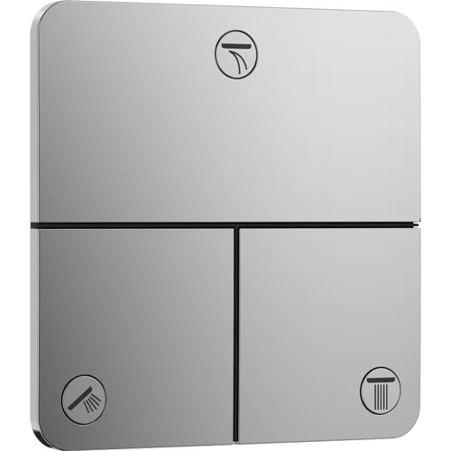 hansgrohe ShowerSelect Comfort Q Ventil Unterputz für 3 Verbraucher Chrom