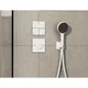 hansgrohe ShowerSelect Comfort E Ventil Unterputz für 3 Verbraucher Mattweiß, Detailansicht