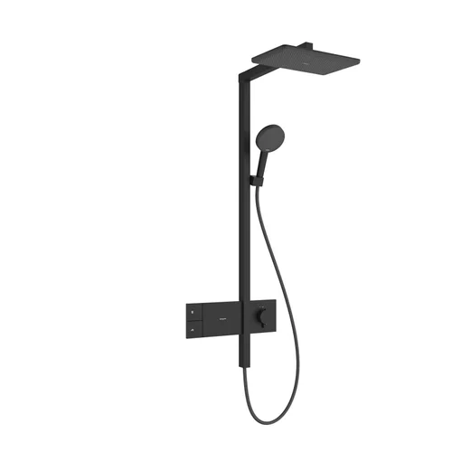 hansgrohe Raindance Alive Q Showerpipe 210/340 1jet mit ShowerSelect Comfort Mattschwarz