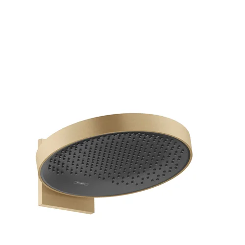 hansgrohe Rainfinity Kopfbrause 360 1jet mit Wandanschluss Brushed Bronze