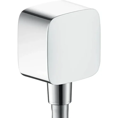 hansgrohe FixFit Wandanschluss mit Rückflussverhinderer Chrom