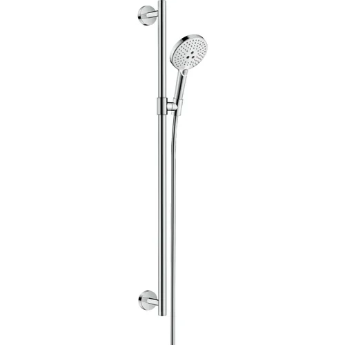 hansgrohe Raindance Select S Brauseset 120 3jet mit Brausestange 90 cm Weiß/Chrom
