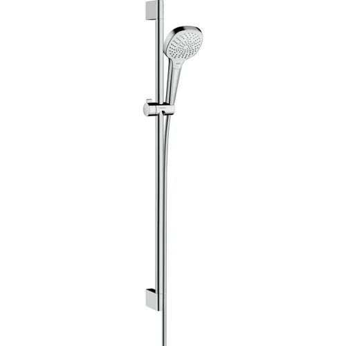 hansgrohe Croma Select E Brauseset 110 Multi EcoSmart mit Brausestange 90 cm Weiß/Chrom