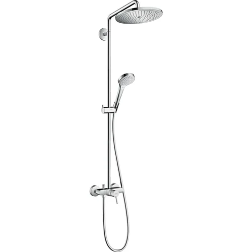 hansgrohe Croma Select S Showerpipe 280 1jet mit Einhebelmischer Chrom