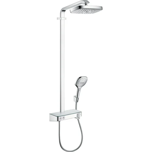 hansgrohe Raindance Select E Showerpipe 300 2jet mit ShowerTablet Select 300 Chrom