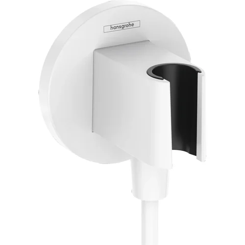 hansgrohe FixFit S Wandanschluss mit Brausehalter Mattweiß